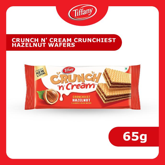 TIFFANY CRUNCHIEST HAZELNUT FLAVOURED CREAM WAFER 65g