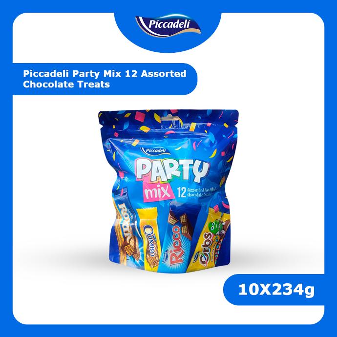 PICCADELI PARTY MIX 12 ASSORTED CHOCOLATE TREATS 234g