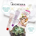RICHENNA EZ SPEEDY SHAMPOO TYPE PERFUME HAIR COLOR NATURAL BROWN