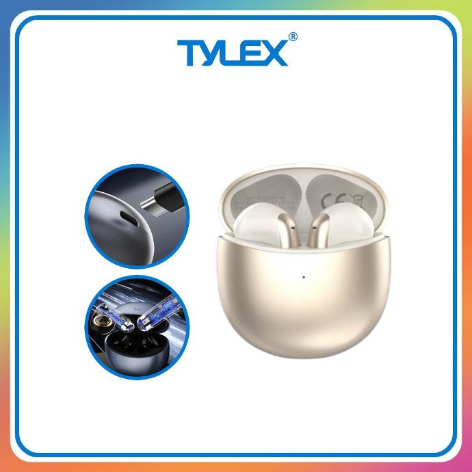 TYLEX XK55 BLUETOOTH EARBUDS GOLD