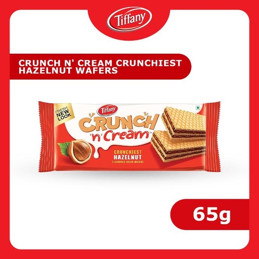 [80173] TIFFANY CRUNCHIEST HAZELNUT FLAVOURED CREAM WAFER 65g