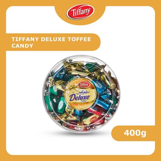 [80134] TIFFANY DELUXE TOFFEE TUB 12X400G