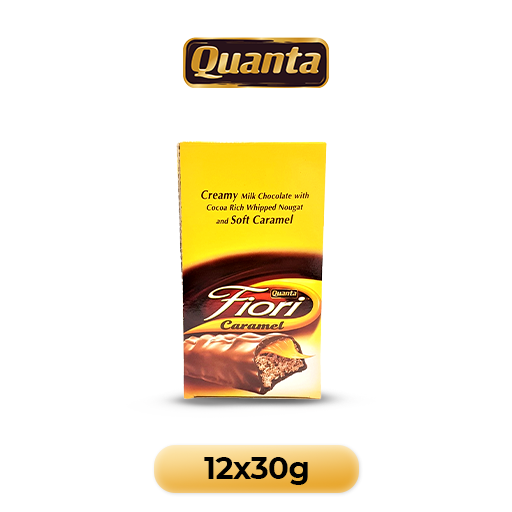 [80218] QUANTA FIORI CARAMEL 12X12X30G