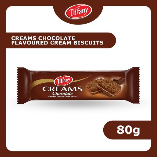 [80106] TIFFANY CREAMS CHOCOLATE FLAVOURED BISCUIT 80g
