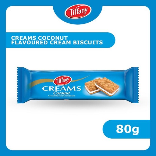 [80107] TIFFANY CREAMS COCONUT FLAVOURED BISCUIT 80g