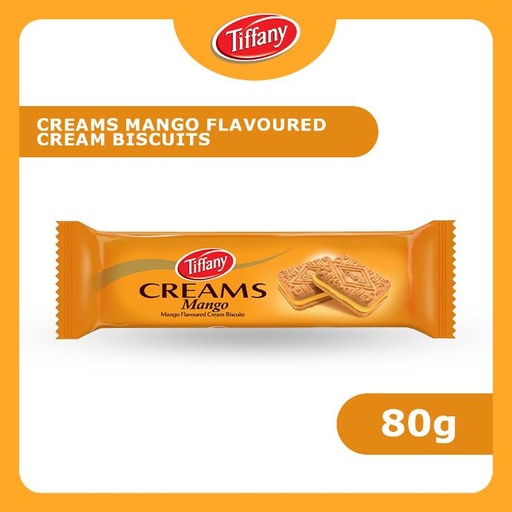[80108] TIFFANY CREAMS MANGO FLAVOURED BISCUIT 80g