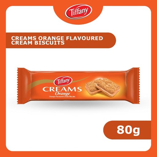 [80109] TIFFANY CREAMS ORANGE FLAVOURED BISCUIT 80g