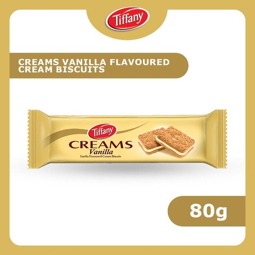 [80111] TIFFANY CREAMS VANILLA FLAVOURED BISCUIT 80g