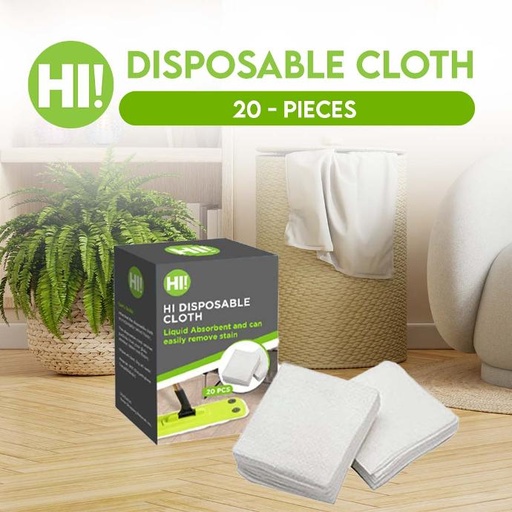 [608421] HI! DISPOSABLE CLOTH -  20 PIECE